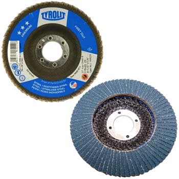 Disque a lamelle abrasif Tyrolit Basic* 2en1